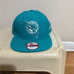 New Era Teal Miami Dolphins Hat